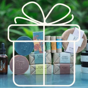 Carte cadeau Be cosmetics, bon d'achat à offrir valable sur les savons solides, shampoings solides, coffrets de savons solides, déodorants solides, sérums visage, baumes de massage cbd, baumes à lèvres, ...